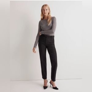 COPY - NWT Madewell The Petite Fairbanks Pant, 2P in True Black